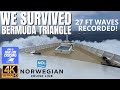 WE SURVIVED THE BURMUDA TRIANGLE in 2022 on the NORWEGIAN PEARL | Short Video [4K]