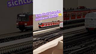 BR420 auf der Hauptstrecke #testfahrt #modellbahn #richardsmoba #märklin #multideck