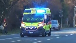 Ambulanza SUEM118 Mestre in emergenza - Italian ambulance in emergency