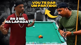 ELE PEDIU UMA REVANCHE CONTRA O MAYCON DE TEIXEIRA VALENDO R$ 2 MIL NA LAPADA. 🔥😨