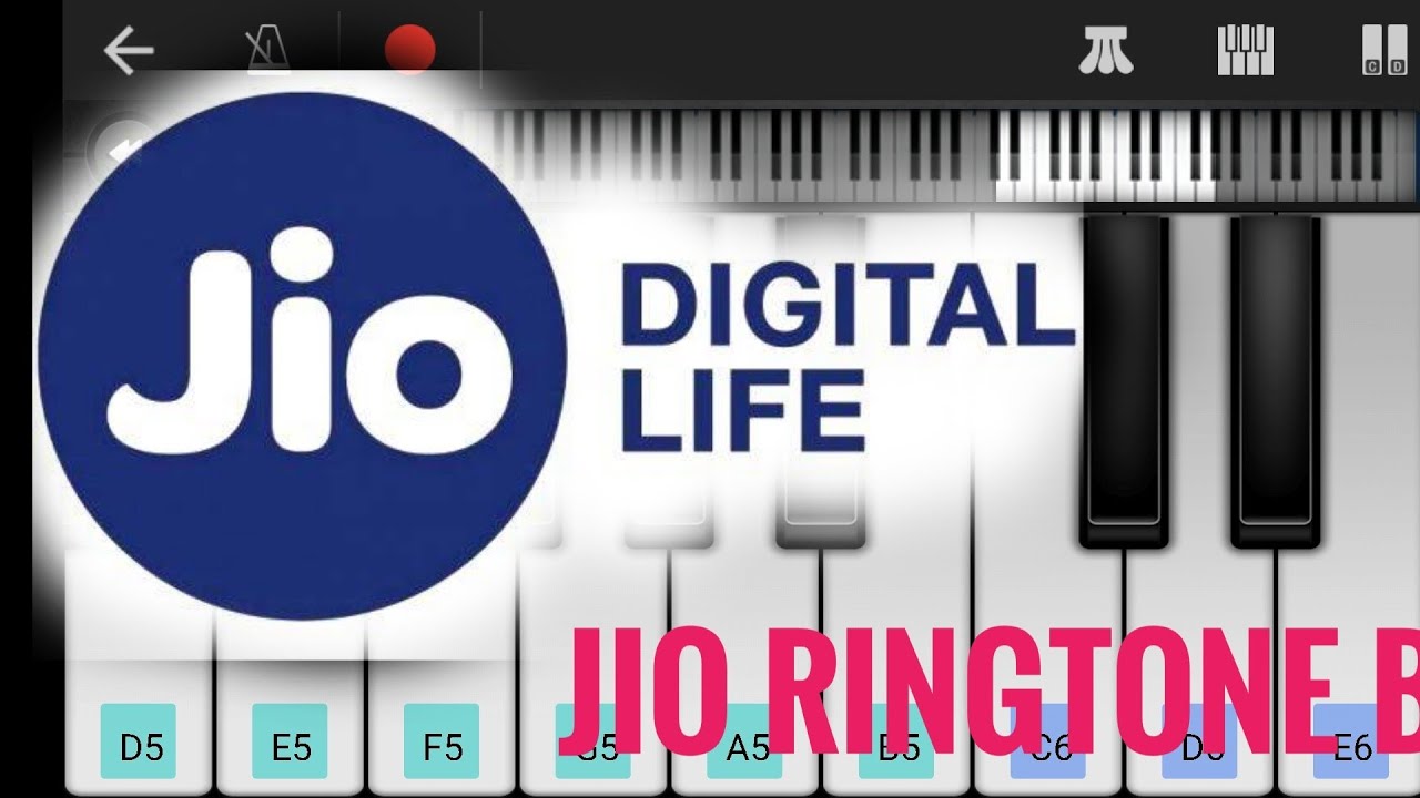 Reliance jio ringtone keyboard🔥🔥 YouTube