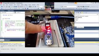 5.- AVR ATmega328P HelloWorld LED toggle (Atmel Studio No ARDUINO)