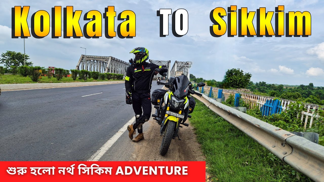 Kolkata To Siliguri By Bike | EP 1️⃣ | Winter North Sikkim Adventure