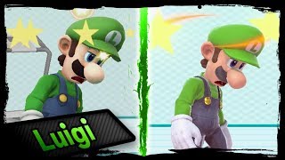 Moveset Animation Comparison | LUIGI