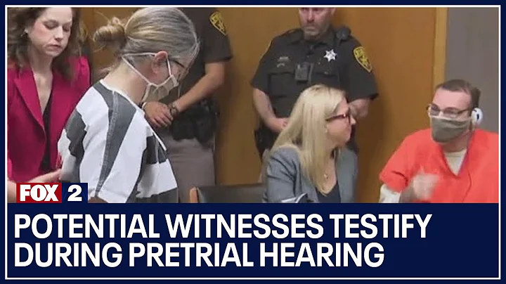 Potential witnesses testify during pretrial hearin...