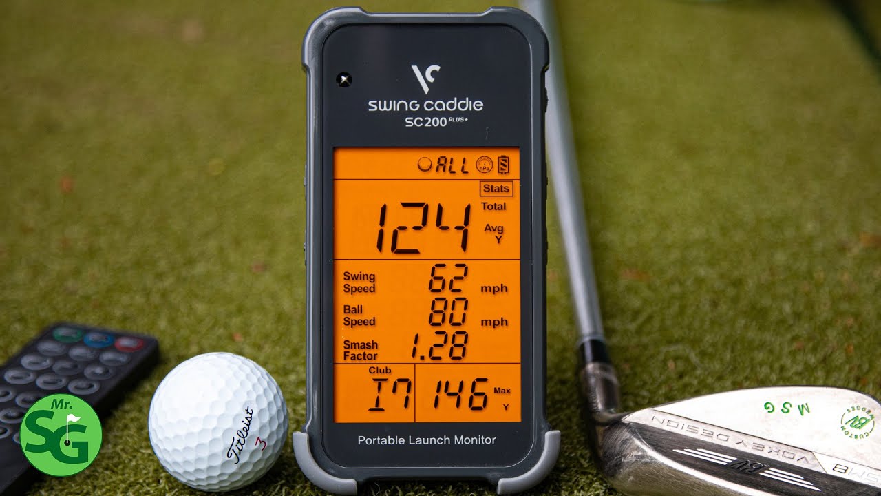 Swing Caddie SC200 Plus Portable Golf Launch Monitor Full Review