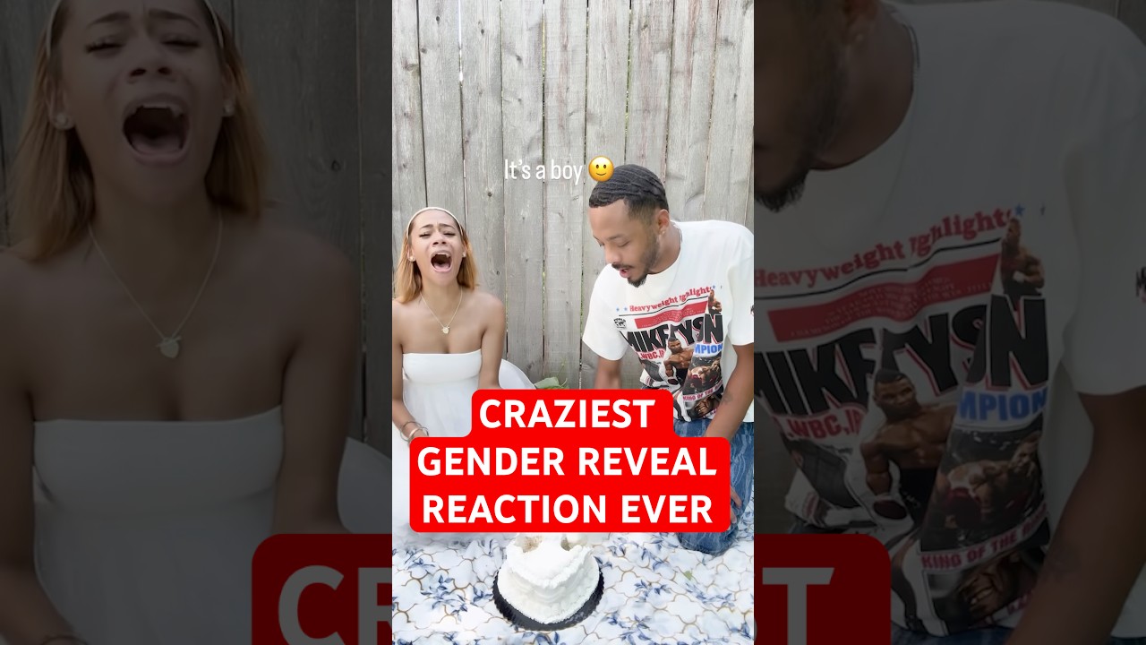 gender reveal tantrum