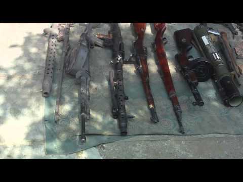 В Пружанах обнаружен склад оружия времен ВОВ