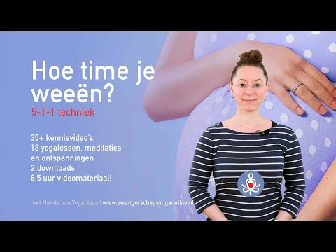 Video: 3 manieren om weeën te timen