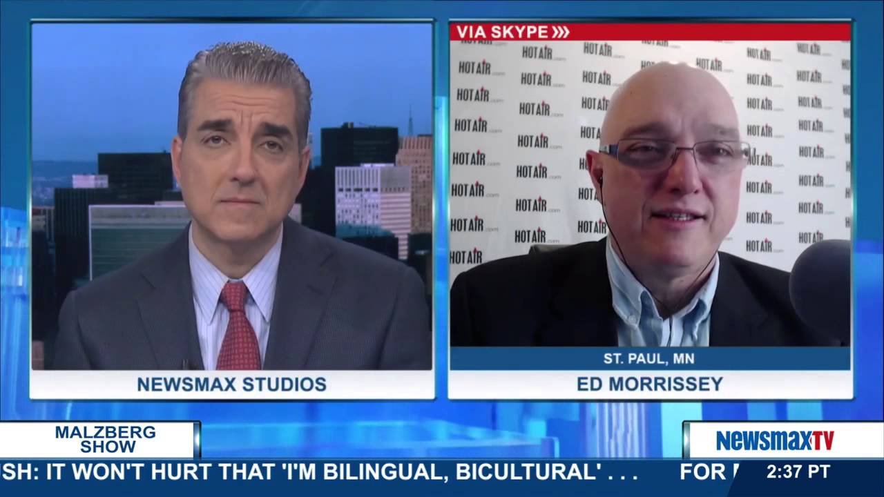 Malzberg | Ed Morrissey,  Featured Columnist for HotAir.com and Columnist for The Week