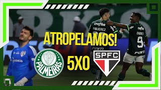 Palmeiras goleia o São Paulo por 5 x 0 - Se Liga Chapada