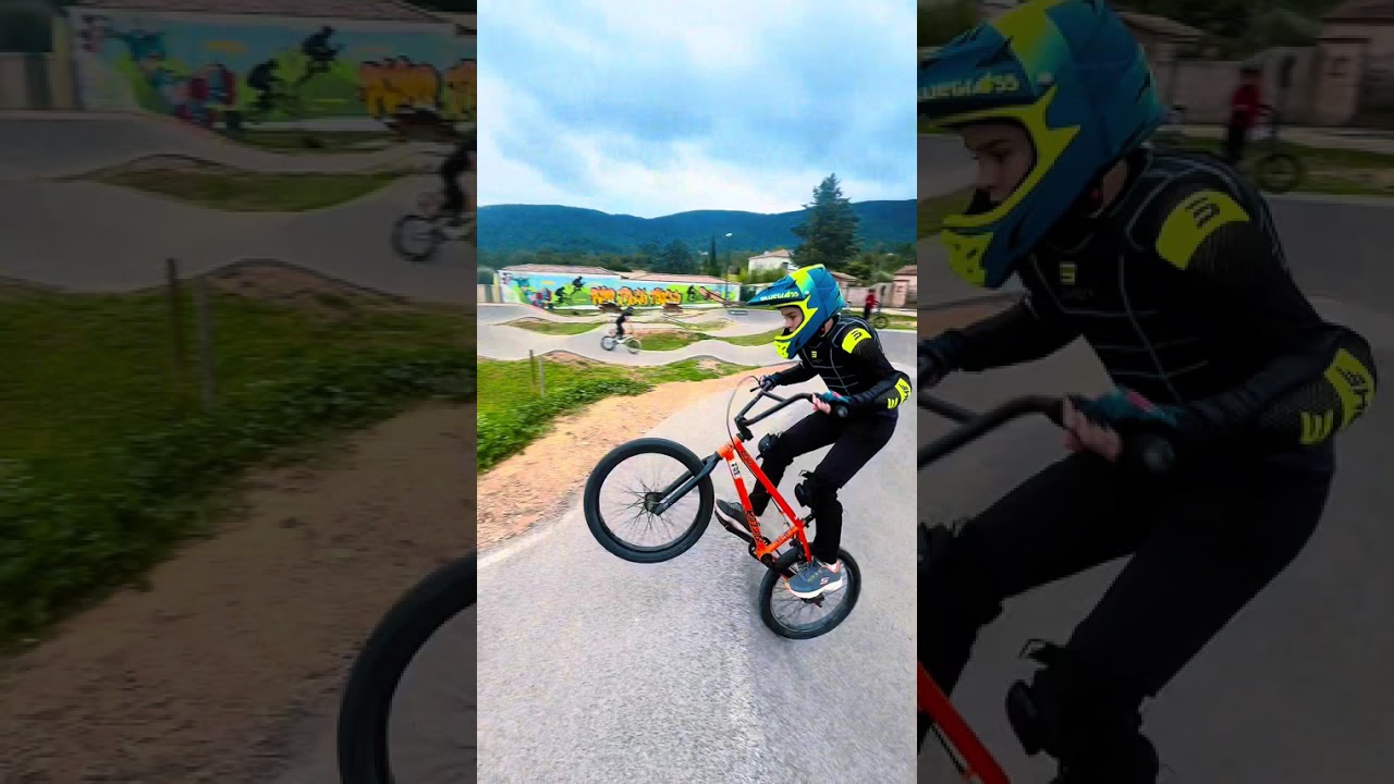 Rider Wild Bike en action pendant un road trip BMX