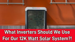 I Need Advice on What Inverter to Use for a 12,000 Watt Hybrid System! by Simple Shipping Containers  129 views 1 month ago 3 minutes, 39 seconds