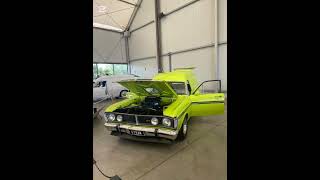 I saw these cool Ford panel vans at motor ex on Saturday