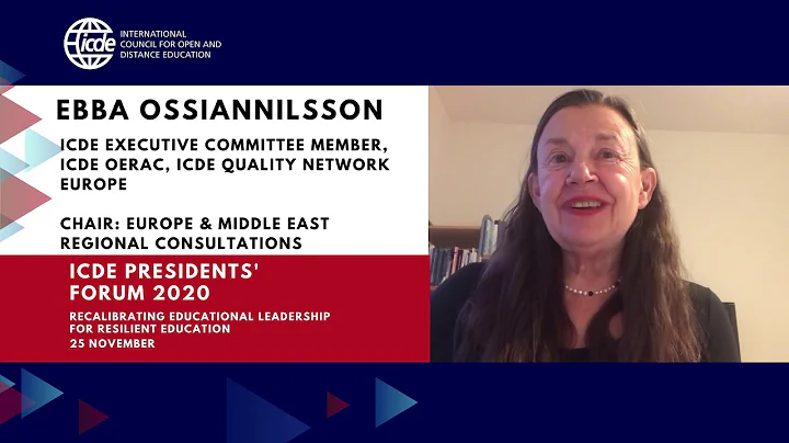 ICDE Presidents' Forum 2020: Leadership and the UNESCO OER recommendations