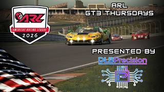 AMERICAS RACING LEAGUE -ARL / GT3 THURSDAYS S4 / RD 3 @ INDY ROAD