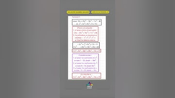 Solución álgebra de Baldor ejercicio 22 #excel #algebradebaldor #excelcourse #baldor #maths