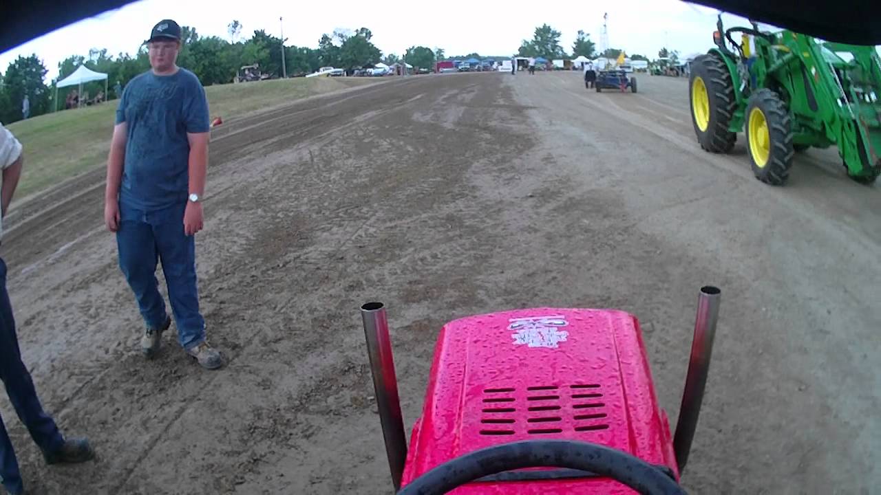Lawn tractor pull 1000lbs class YouTube