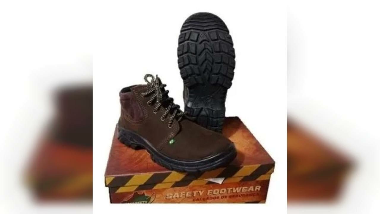 Review: Botina Segurança Café Nobuck - Ecosafety Primavera Bico Pvc