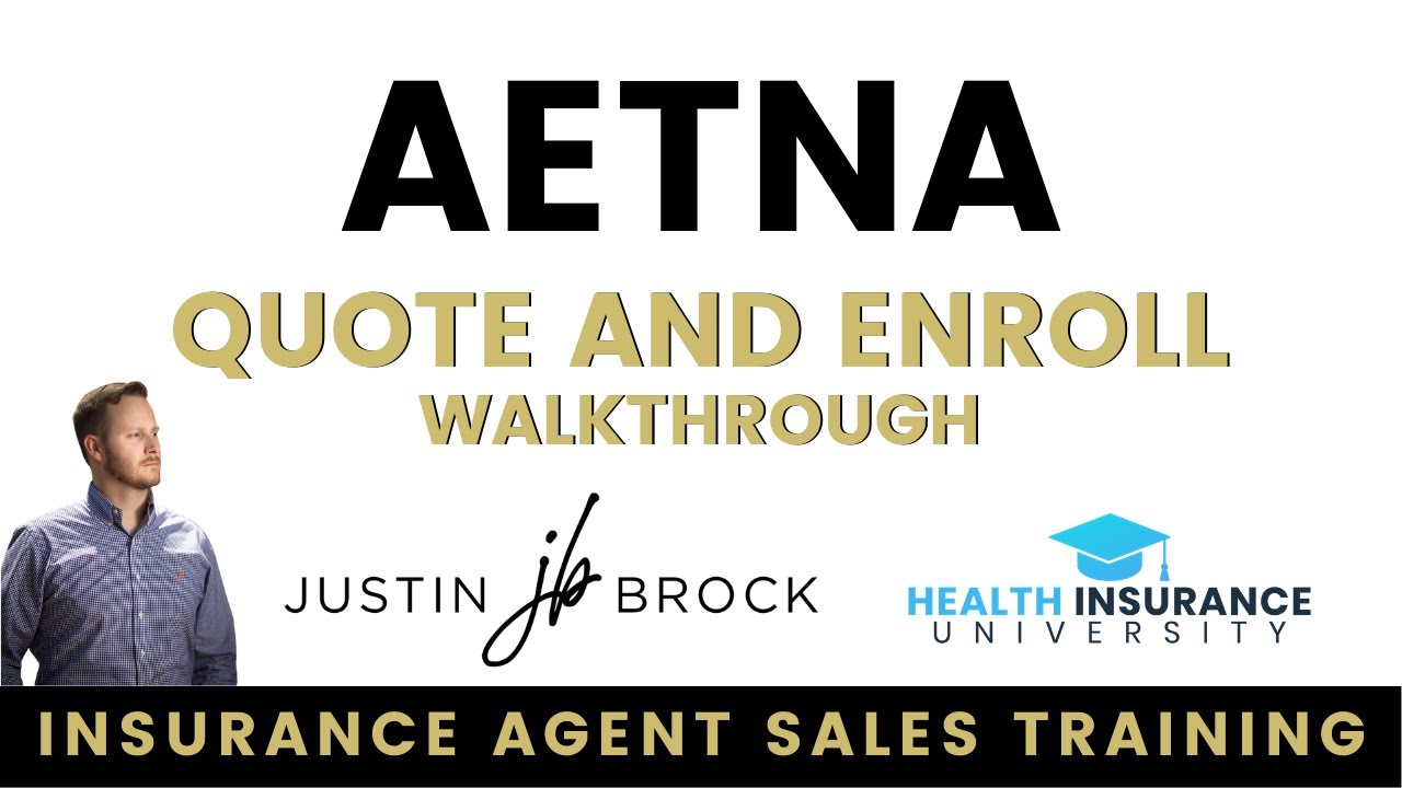 Aetna E App Quote and Enroll YouTube