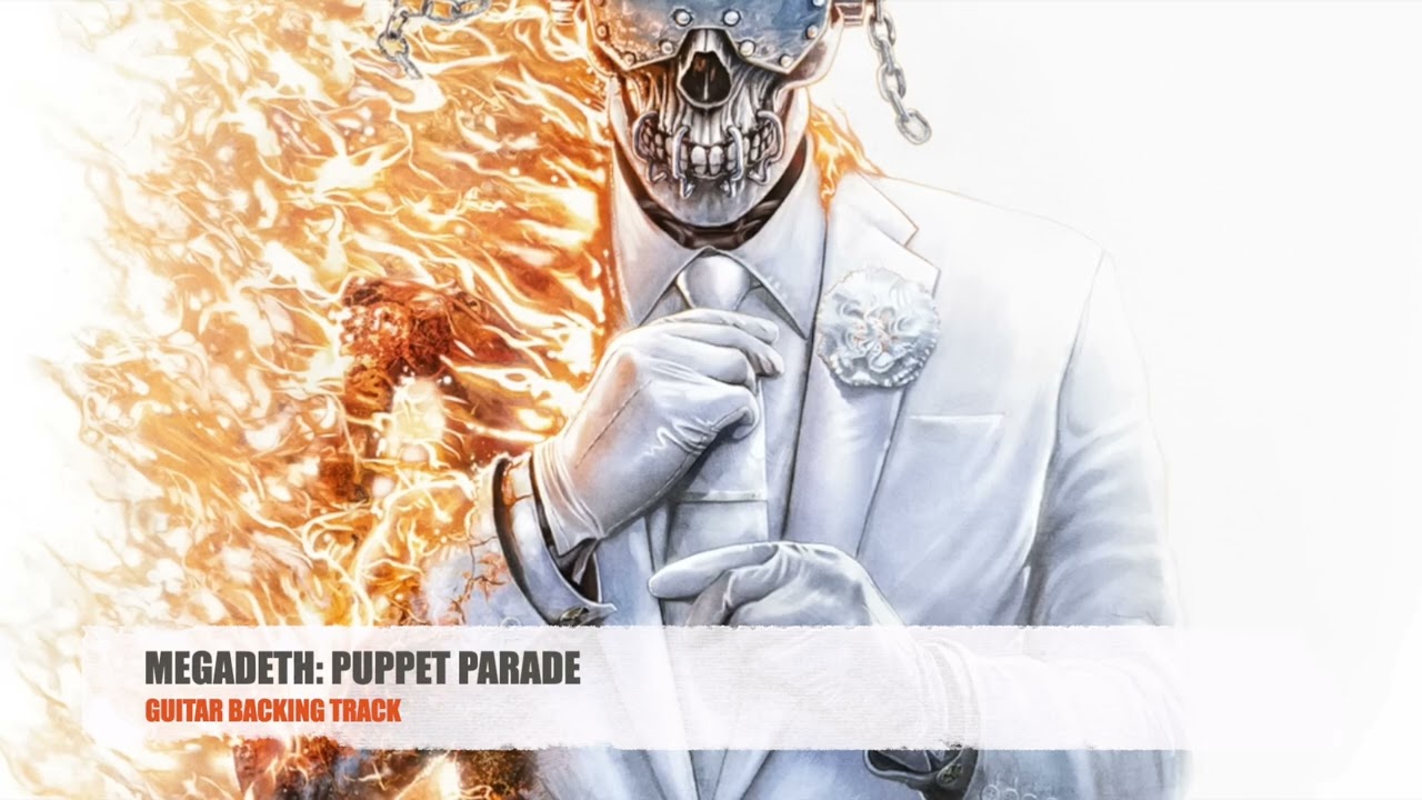 Megadeth: Puppet Parade | Guitar Backing Track W/ Original Vocals