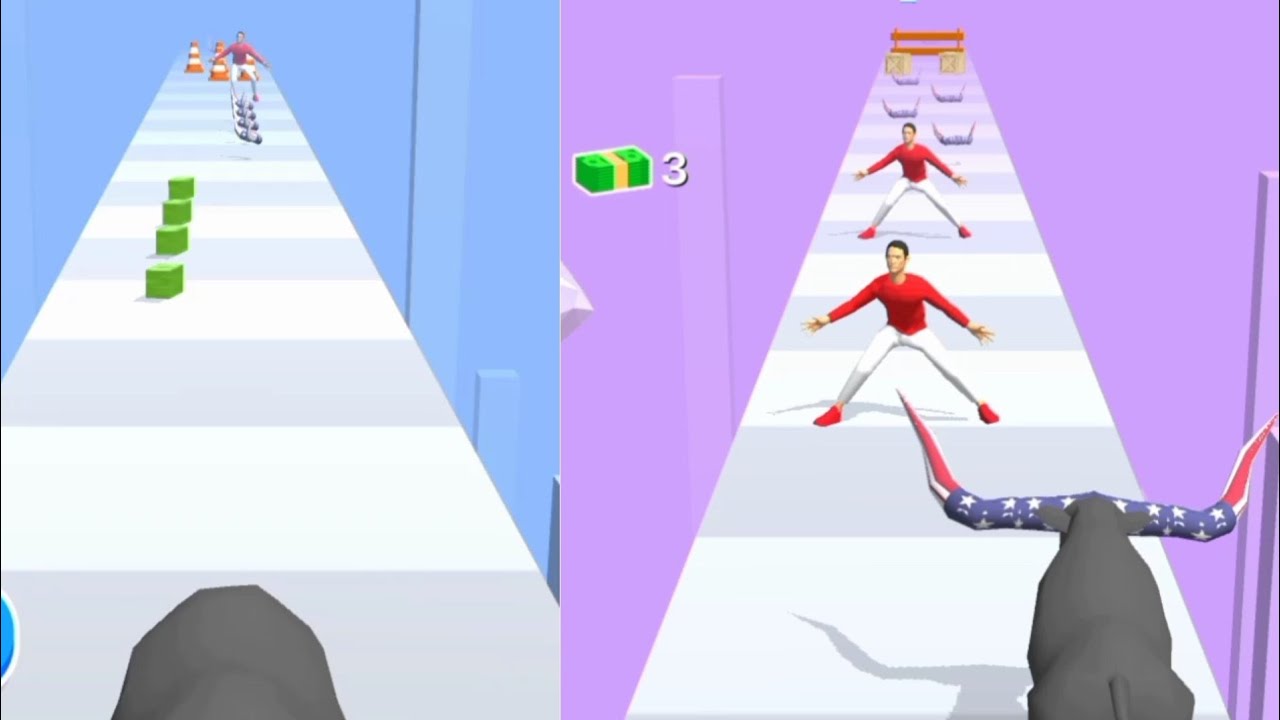 Bull MasterRun: Collect and Grow Gameplay All Levels Gameplay iOS, Android Mobile Walkthrough update