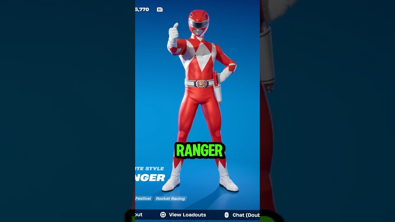 *EARLY* POWER RANGERS Skins in Fortnite! ⚡