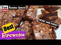 Moist and Fudgy brownies recipe using oil (moist, super easy and yummy)