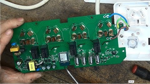 Sửa ổ cắm thông minh Wifi SM-SO301 nổ nguồn.