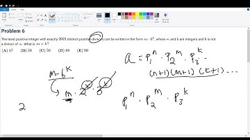2021 AMC 10B Problem 6 Fall