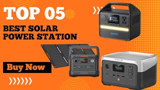 Best Solar Power Station in 2024 | Top 5 Best Portable Solar Power Station