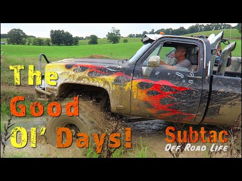 A Rzr XP1000 Highlifter, An Old Flaming Square Body, And A Jeep Cherokee Go To Wheelin