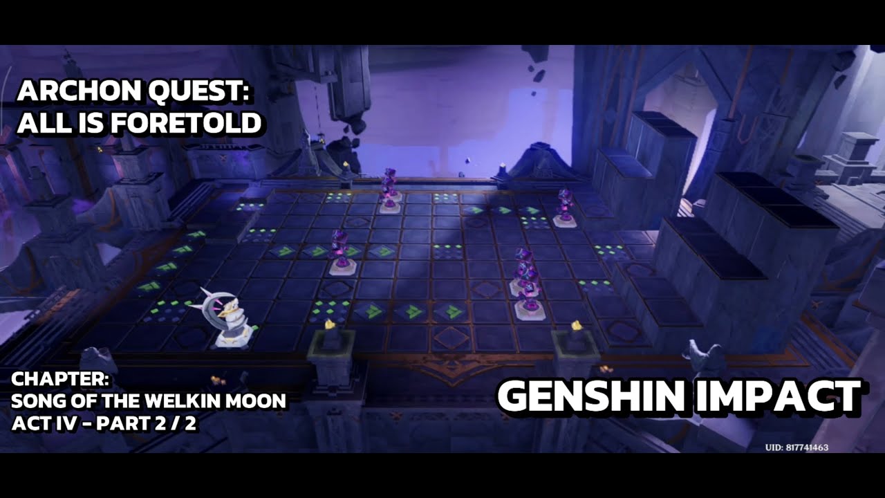 [Задание архонта Genshin Impact] Всё предсказано. Часть 2: Исследование чёрного тумана на доске