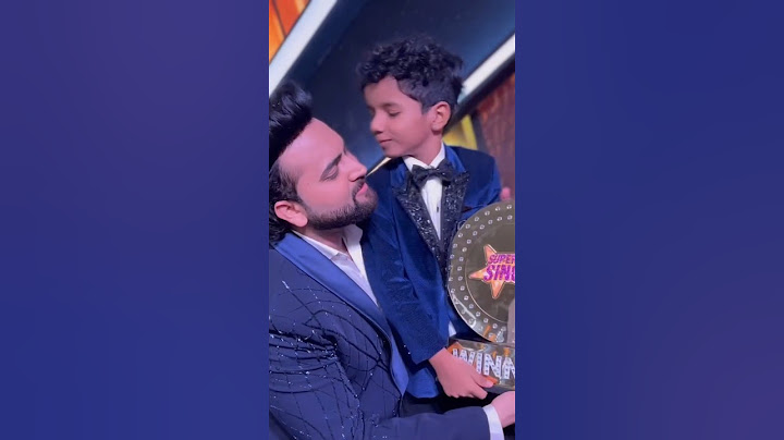 this is winner with Mohd Danish | Super star singer 3 real winner Avirbhav masti with troffee