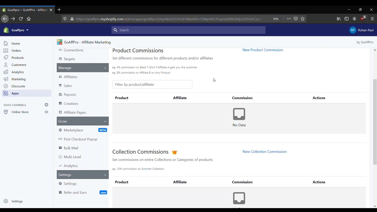 Referral Commissions | Commissions | GoAffPro
