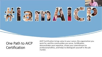Your Hour With APA Virginia | One Path to AICP Overview