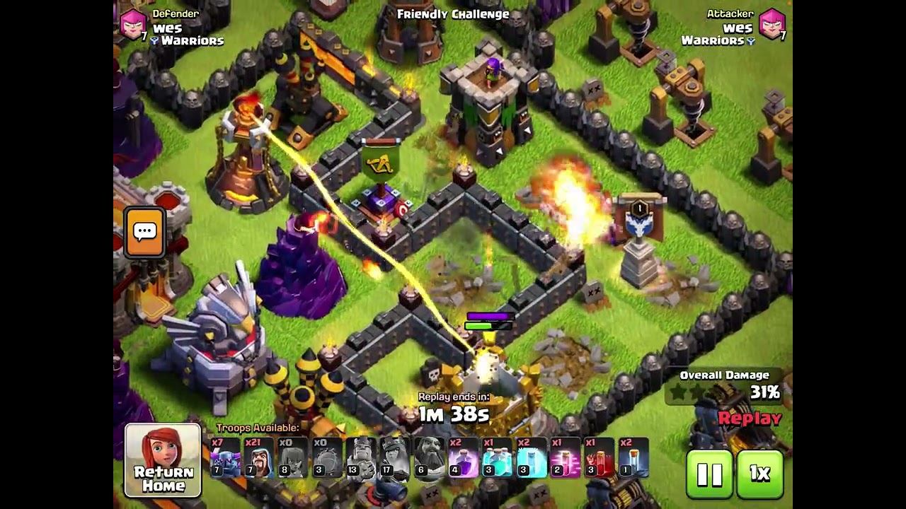 11-18 Townhall journey in Clash of clans