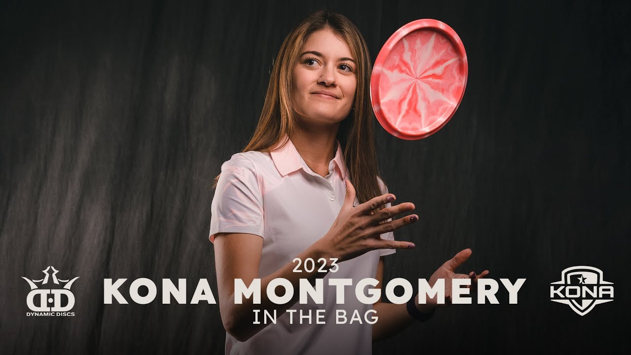Kona Montgomery In the Bag 2023 What's in her disc golf bag as she
