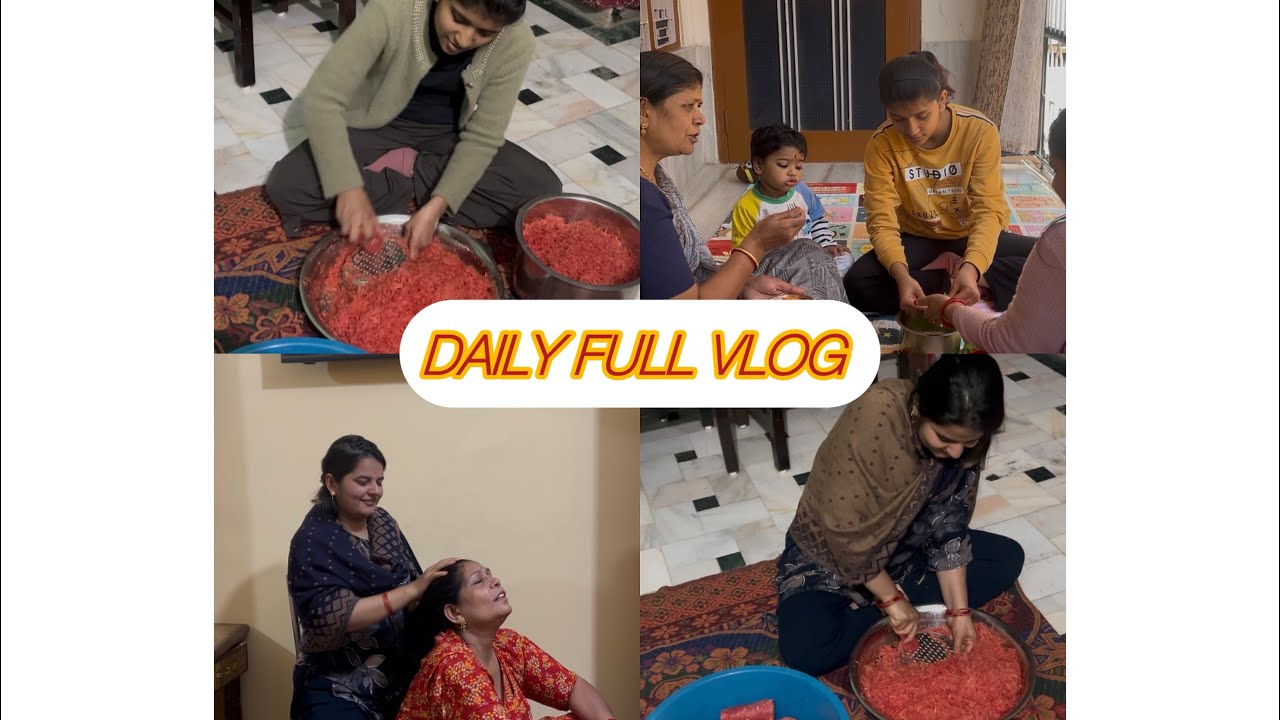 Daily full vlog 