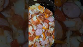 Quick One Pot Meal #sausage #rice