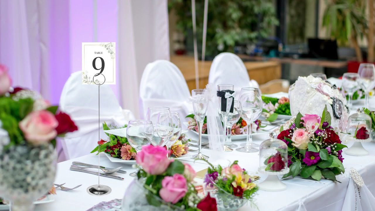 Plexiglass Table Number Venue Table Number Clear Acrylic Table Numbers With Wood Base Restaurant Table Number