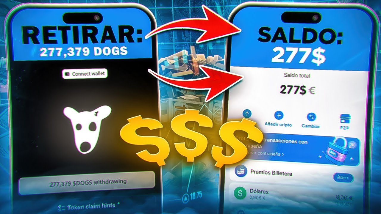 HAZLO YA!! RECLAMA Y VENDE EL AIRDROP DE "$DOGS" (+250$) - PASO A PASO ...