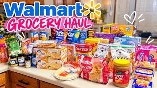 WE NEEDED GROCERIES! 🛒 | Huge Walmart Grocery Haul + Restock Guide