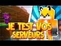 Je visite vos SERVEURS Minecraft #2 | Genesis