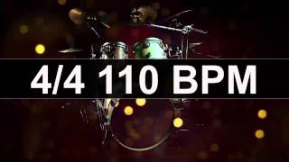 Video thumbnail of "🔴 Drums Metronome 110 BPM"