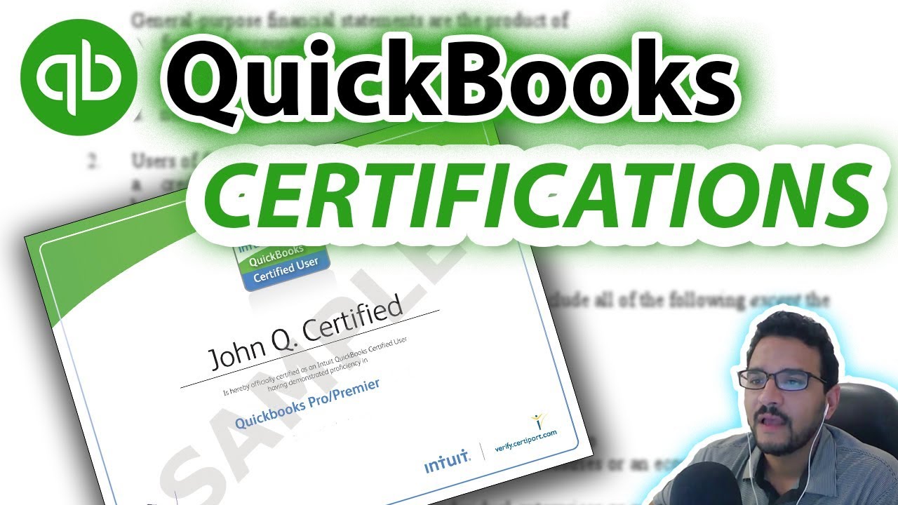 HOW TO PASS A QUICKBOOKS TEST? And get certified in QuickBooks YouTube