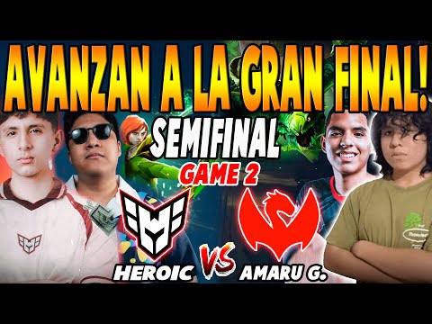 HEROIC vs AMARU GAMING [GAME 2] BO3 - ELIMINACION "WISPER vs LUMPY" - ESL ONE BIRMINGHAM 2026 DOTA 2