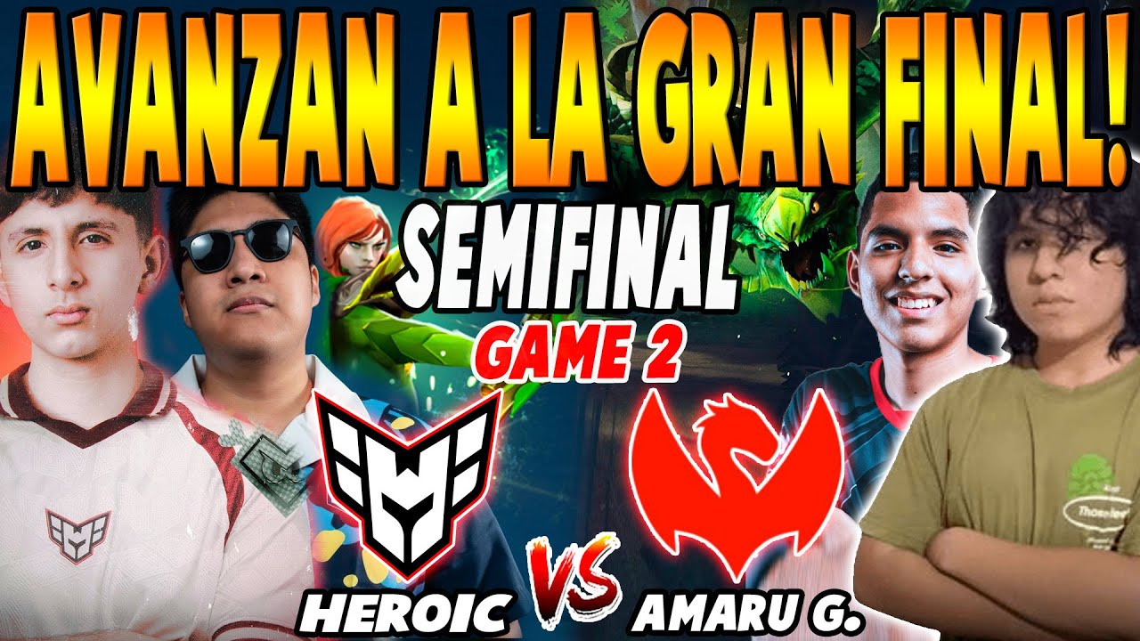 HEROIC vs AMARU GAMING [GAME 2] BO3 - ELIMINACION "WISPER vs LUMPY" - ESL ONE BIRMINGHAM 2026 DOTA 2