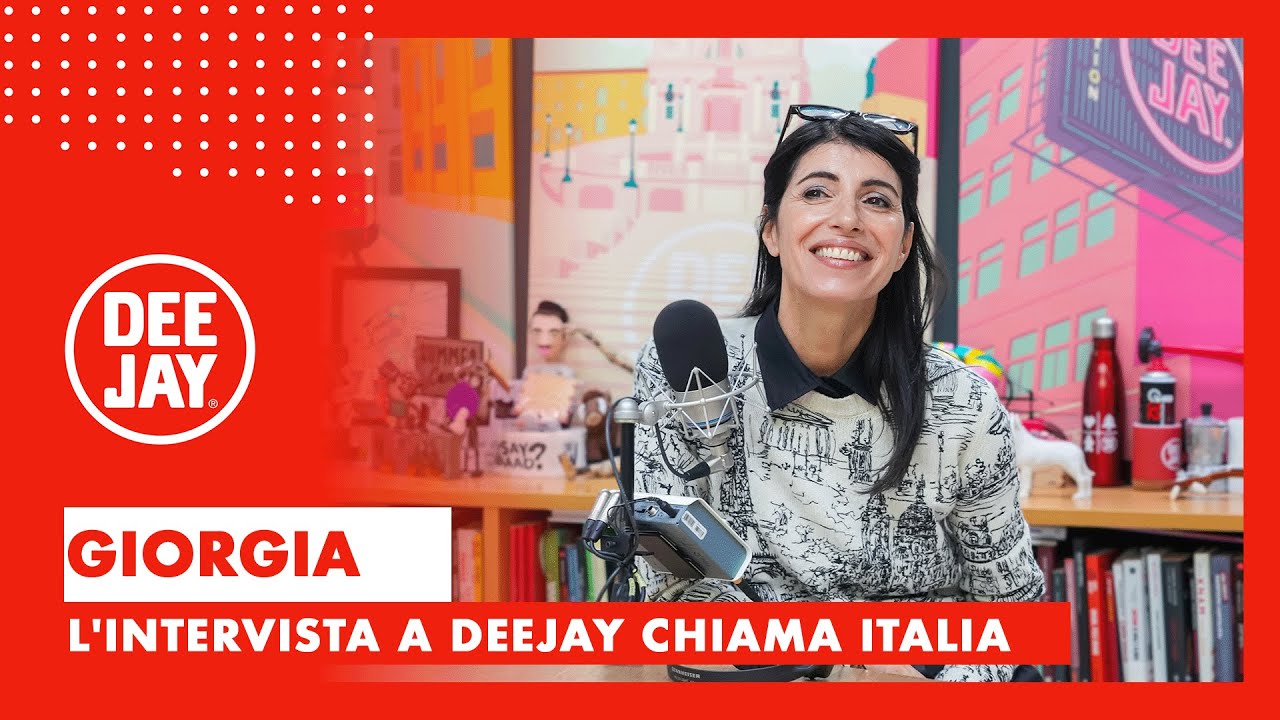 Giorgia a Deejay Chiama Italia: 