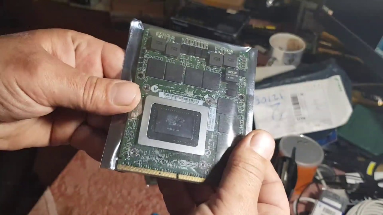 A video card came from a laptop that was not working, I ordered on